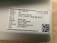 Hp probook 450 g8 laptop (2x) - afbeelding 5 van  6