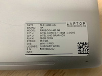 Hp probook 450 g8 laptop (2x) - afbeelding 8 van  8