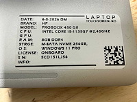 Hp probook 450 g8 laptop (2x) - afbeelding 6 van  7