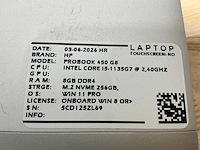 Hp probook 450 g8 laptop (2x) - afbeelding 5 van  5
