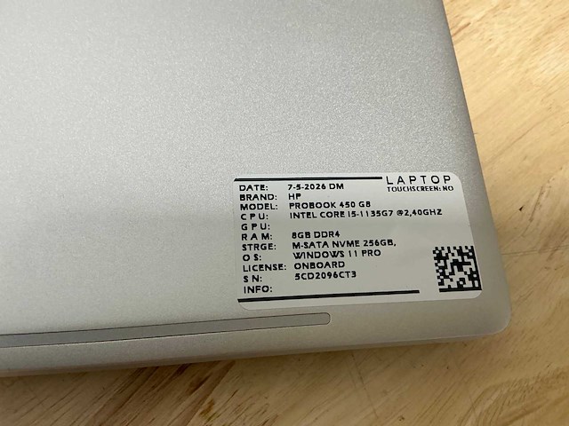 Hp probook 450 g8 laptop - afbeelding 7 van  7