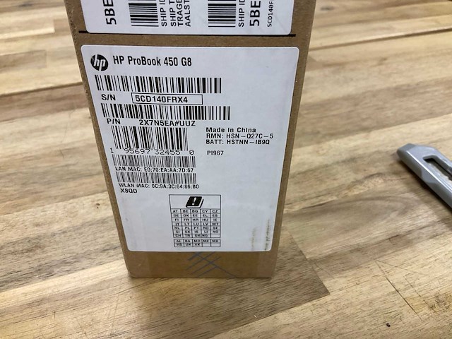 Hp probook 450 g8 laptop - afbeelding 2 van  3