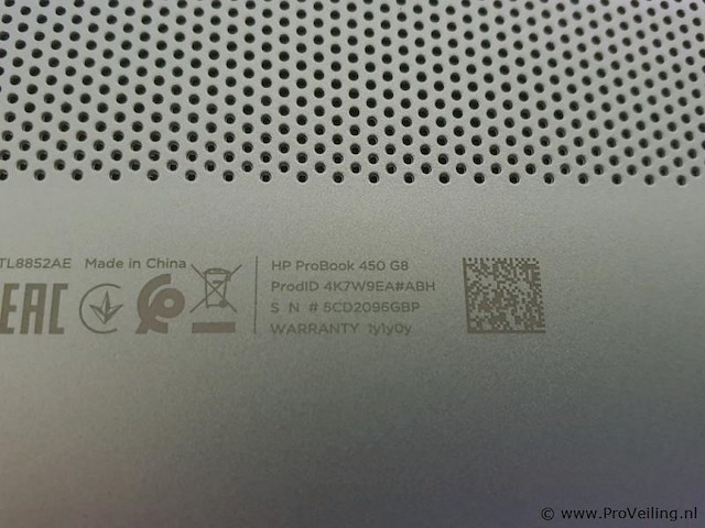 Hp probook 450 g8 laptop - afbeelding 5 van  5