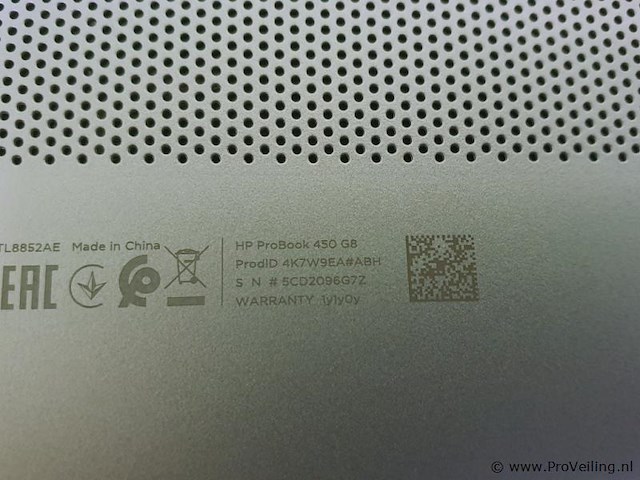 Hp probook 450 g8 laptop - afbeelding 5 van  5