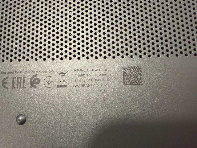 Hp probook 450 g8 notebook pc - afbeelding 7 van  7
