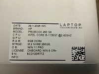 Hp probook 450 g8(i5-gen11) laptop (2x) - afbeelding 8 van  8