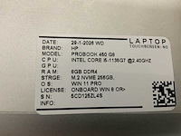 Hp probook 450 g8(i5-gen11) laptop (2x) - afbeelding 8 van  8