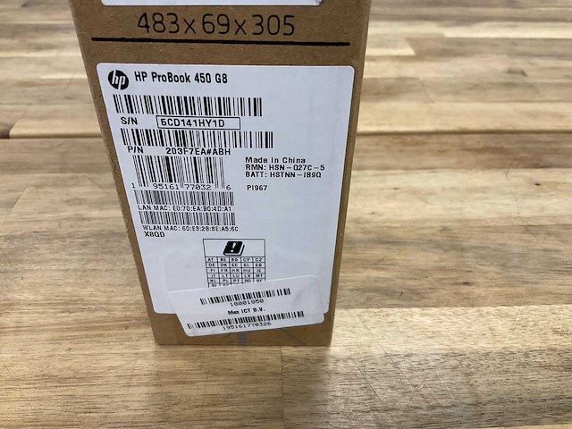 Hp probook 450 gb laptop - afbeelding 5 van  6
