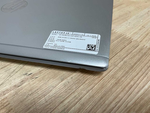 Hp probook 635 aero g8 laptop (2x) - afbeelding 9 van  11