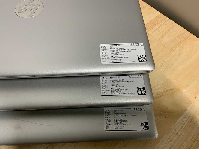 Hp probook 640 g4 laptop (3x) - afbeelding 3 van  8
