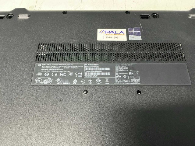 Hp probook 650 g3 laptop 15,6 inch - afbeelding 3 van  11