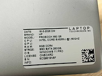 Hp probook 650 g5 laptop (5x) - afbeelding 12 van  12