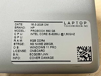 Hp probook 650 g5 laptop (5x) - afbeelding 4 van  15