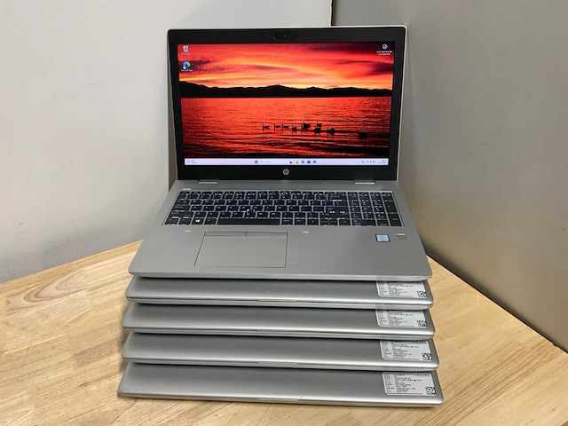 Hp probook 650 g5 laptop (5x) - afbeelding 1 van  15