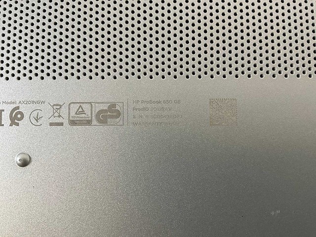 Hp probook 650 g8 15.5”, core(tm) i5 11th gen, 8 gb ram, 256 gb nvme laptop - afbeelding 7 van  7