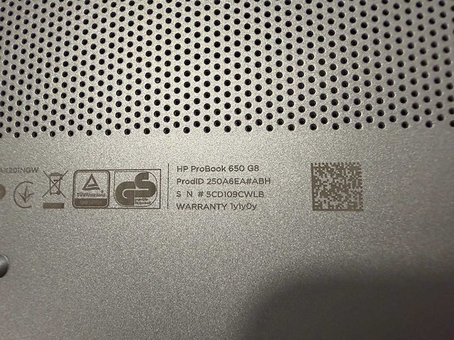Hp probook 650 g8 notebook pc - afbeelding 7 van  7