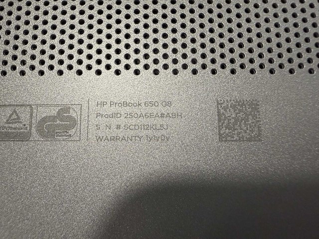 Hp probook 650 g8 notebook pc - afbeelding 7 van  7
