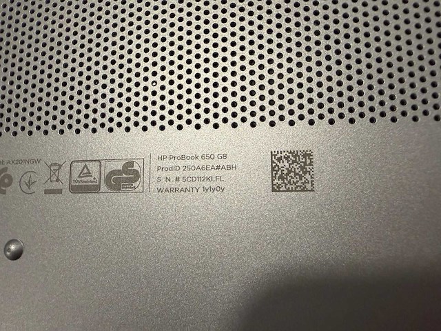Hp probook 650 g8 notebook pc - afbeelding 7 van  7