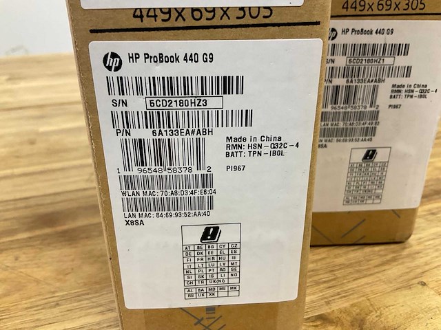 Hp probook g9 laptop - afbeelding 4 van  4