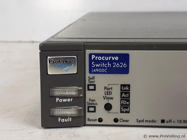 Hp procurve 2626-24 switch - j4900c - fast ethernet 10/100 - afbeelding 3 van  5