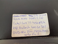 Hp prodesk 400 g1 sff - 2 stuks - afbeelding 3 van  10