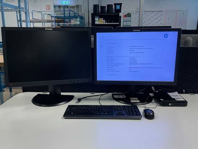 Hp prodesk 400 g2 mini desktop - afbeelding 1 van  8