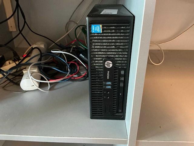 Hp prodesk 400 g2.5 sff desktop - afbeelding 2 van  4