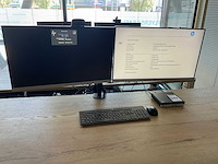 Hp prodesk 400 g3 desktop met monitoren - afbeelding 1 van  9