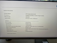 Hp prodesk 400 g3 desktop met monitoren - afbeelding 4 van  9
