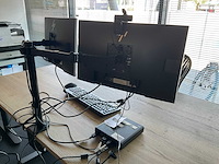Hp prodesk 400 g3 desktop met monitoren - afbeelding 7 van  9
