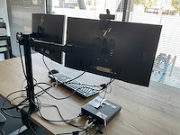 Hp prodesk 400 g3 desktop met monitoren - afbeelding 9 van  9