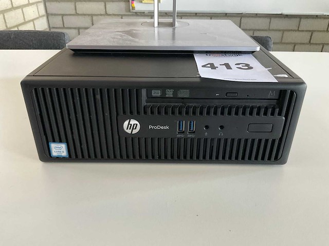 Hp prodesk 400 g3 desktop - afbeelding 2 van  6