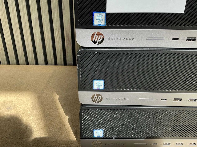 Hp prodesk 400 g3 sff desktop (3x) - afbeelding 2 van  3