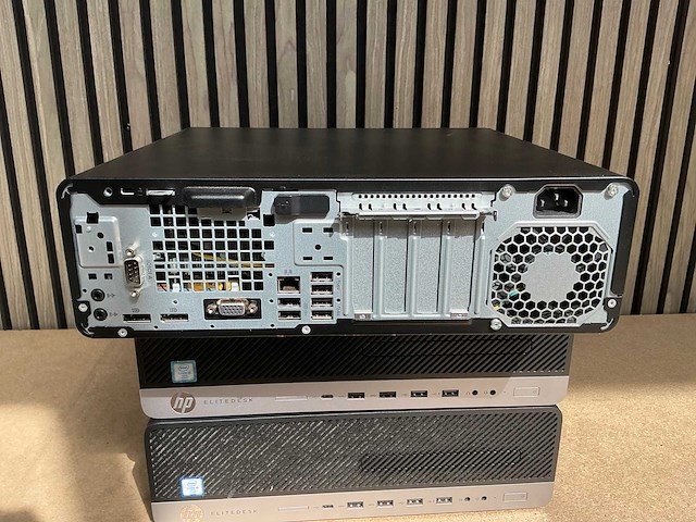 Hp prodesk 400 g3 sff desktop (3x) - afbeelding 3 van  3