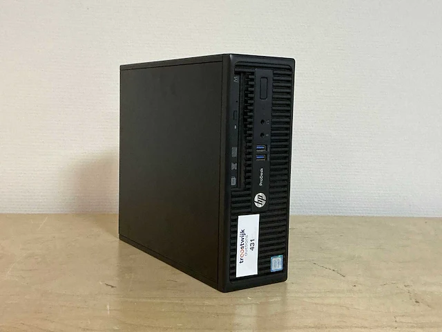 Hp prodesk 400 g3 sff desktop - afbeelding 1 van  3