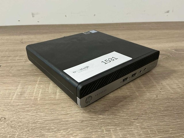 Hp prodesk 400 g4 desktop - afbeelding 1 van  3