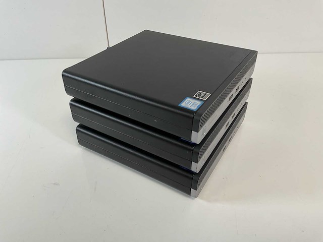 Hp prodesk 400 g4 dm, core(tm) i5 8th gen, 8 gb ram, 256 gb nvme mini desktops (3x) - afbeelding 3 van  6