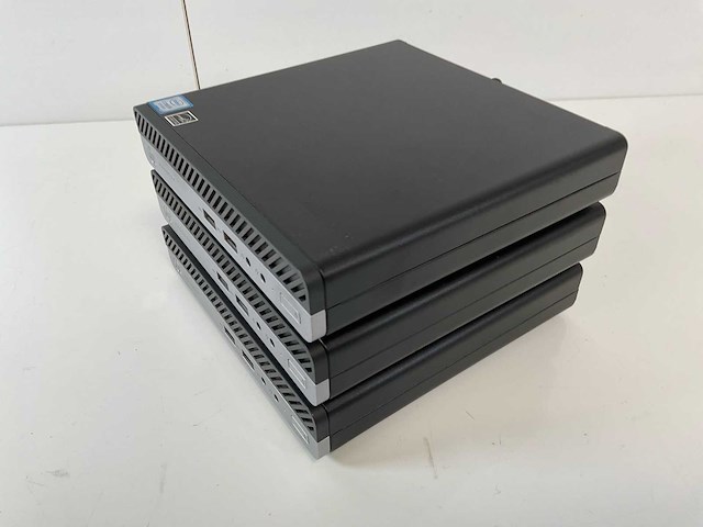 Hp prodesk 400 g4 dm, core(tm) i5 8th gen, 8 gb ram, 256 gb nvme mini desktops (3x) - afbeelding 4 van  6