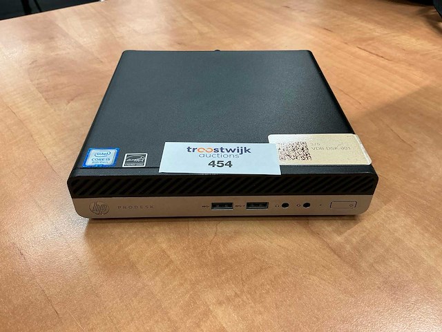 Hp prodesk 400 g4 dm desktop - afbeelding 1 van  4