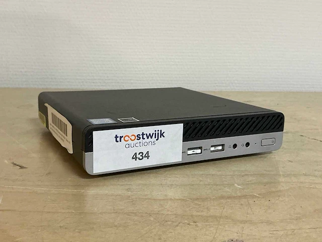 Hp prodesk 400 g4 dm i3-8100t desktop - afbeelding 1 van  3
