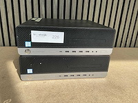 Hp prodesk 400 g4 sff desktop (2x) - afbeelding 1 van  4