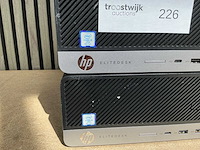 Hp prodesk 400 g4 sff desktop (2x) - afbeelding 2 van  4