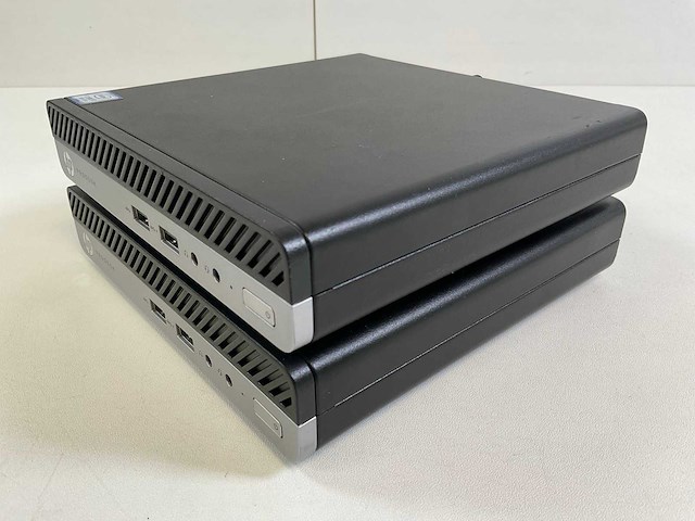 Hp prodesk 400 g5, core(tm) i3 9th gen, 8 gb ram, 256 gb nvme mini desktops (2x) - afbeelding 2 van  5