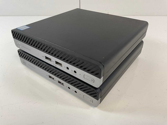 Hp prodesk 400 g5, core(tm) i5 9th gen, 8 gb ram, 256 gb nvme mini desktops (2x) - afbeelding 3 van  6