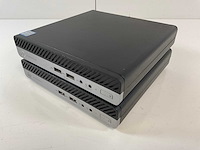 Hp prodesk 400 g5, core(tm) i5 9th gen, 8 gb ram, 256 gb nvme mini desktops (2x) - afbeelding 3 van  6