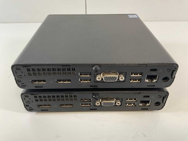 Hp prodesk 400 g5, core(tm) i5 9th gen, 8 gb ram, 256 gb nvme mini desktops (2x) - afbeelding 4 van  6