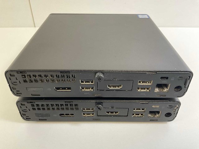 Hp prodesk 400 g5, core(tm) i5 9th gen, 8 gb ram, 256 gb nvme mini desktops (2x) - afbeelding 3 van  5