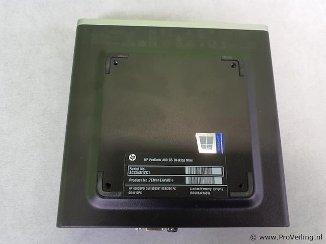Hp prodesk 400 g5 desktop mini - afbeelding 5 van  6