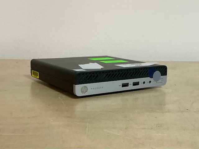 Hp prodesk 400 g5 dm - i3-9500t desktop - afbeelding 1 van  3