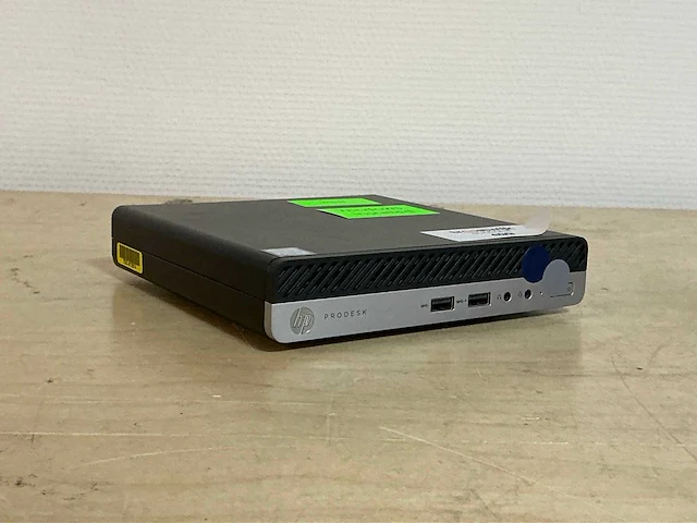 Hp prodesk 400 g5 dm - i3-9500t desktop - afbeelding 1 van  3